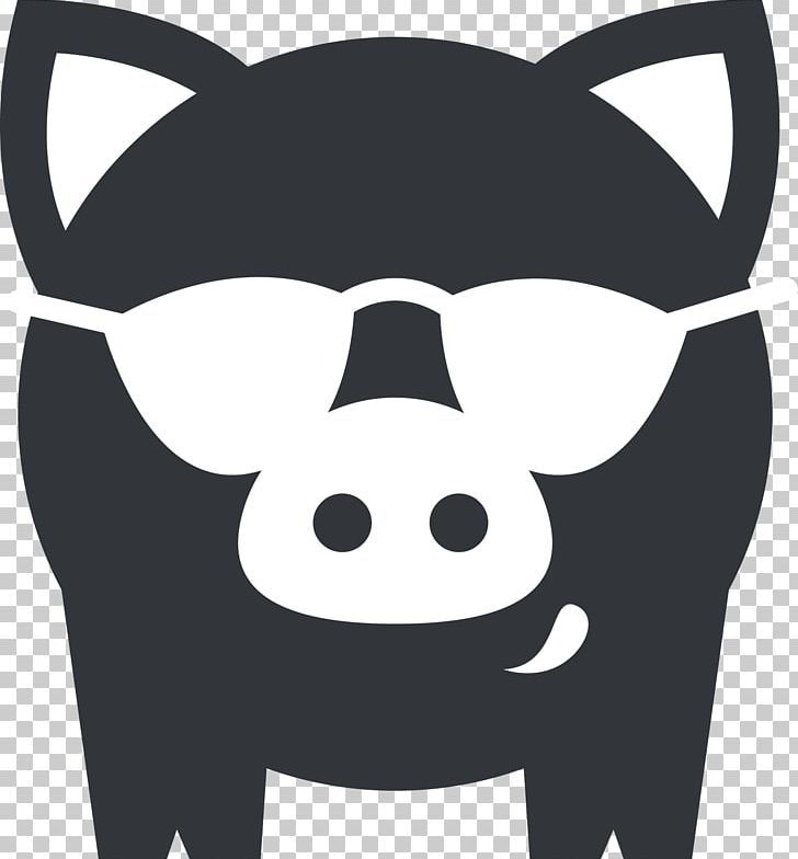 Domestic Pig Sticker Decal Silhouette PNG, Clipart, Animal, Animal Avatar, Animals, Avatar, Black Free PNG Download