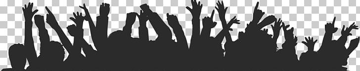 Graphics Audience Silhouette PNG, Clipart, Audience, Black, Black And White, Computer Wallpaper, Concert Free PNG Download