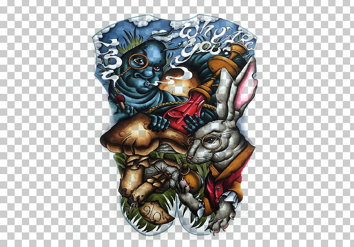 Alice's Adventures In Wonderland White Rabbit Mad Hatter Tattoo PNG, Clipart, Mad Hatter, Tattoo Sleeve Free PNG Download