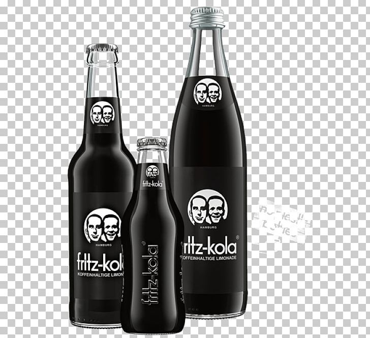 Fritz-kola Fizzy Drinks Cola Lemonade Coffee PNG, Clipart, Beer, Beer Bottle, Black And White, Bottle, Caffeine Free PNG Download