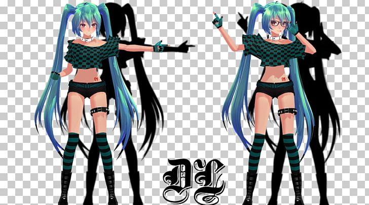 MikuMikuDance Hatsune Miku Vocaloid Freeware PNG, Clipart, Anime, Art, Black Hair, Checkmate, Clothing Free PNG Download