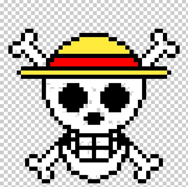 Monkey D. Luffy Roronoa Zoro Pixel Art One Piece Minecraft PNG, Clipart, Area, Art, Black, Black And White, Cartoon Free PNG Download