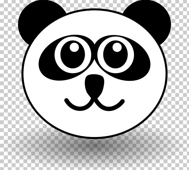 Giant Panda Face Cuteness PNG, Clipart, Autocad Dxf, Black And White, Cartoon, Circle, Comic Head Cliparts Free PNG Download