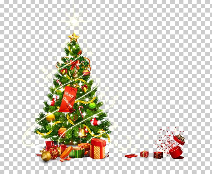 Santa Claus Christmas Tree Christmas Ornament Gift PNG, Clipart, Christmas, Christmas Border, Christmas Card, Christmas Decoration, Christmas Frame Free PNG Download