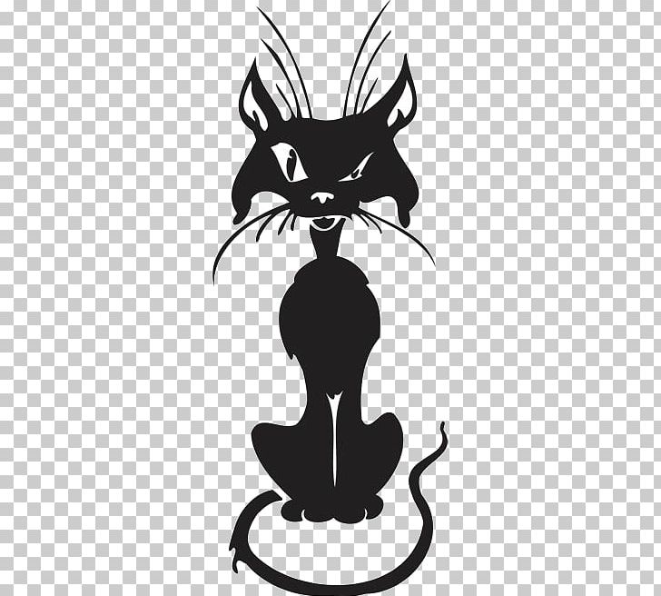 Persian Cat Black Cat Maine Coon T-shirt Decal PNG, Clipart, Black, Black And White, Black Cat, Carnivoran, Cartoon Free PNG Download