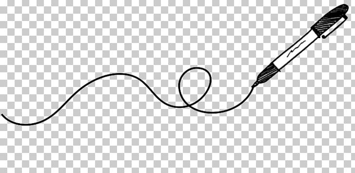 Drawing Pen Sketch PNG, Clipart, Audio, Audio Equipment, Ballpoint Pen Artwork, Black And White, Cable Free PNG Download
