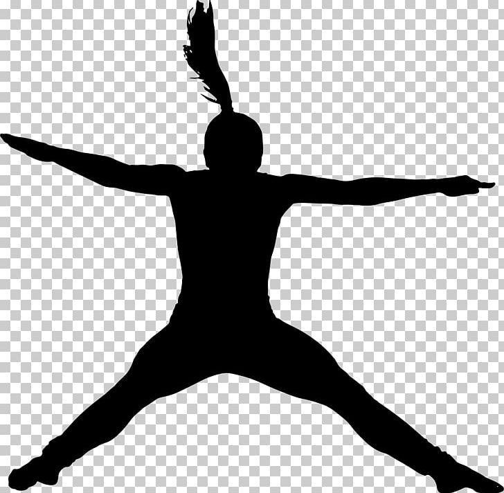 Jumping Silhouette PNG, Clipart, Animals, Arm, Balance, Ballet Dancer, Black And White Free PNG Download