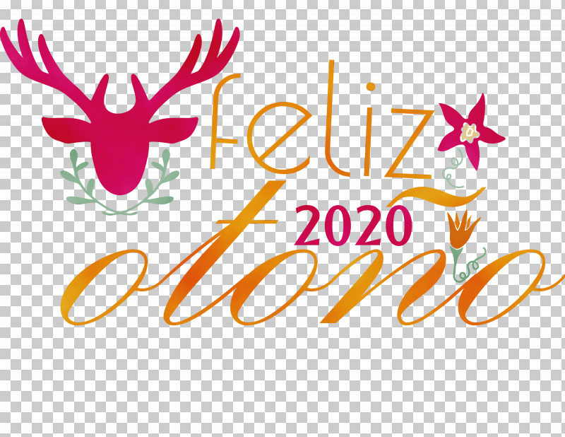 Logo Text Antler Flower Line PNG, Clipart, Antler, Area, Feliz Oto%c3%b1o, Flower, Happy Autumn Free PNG Download