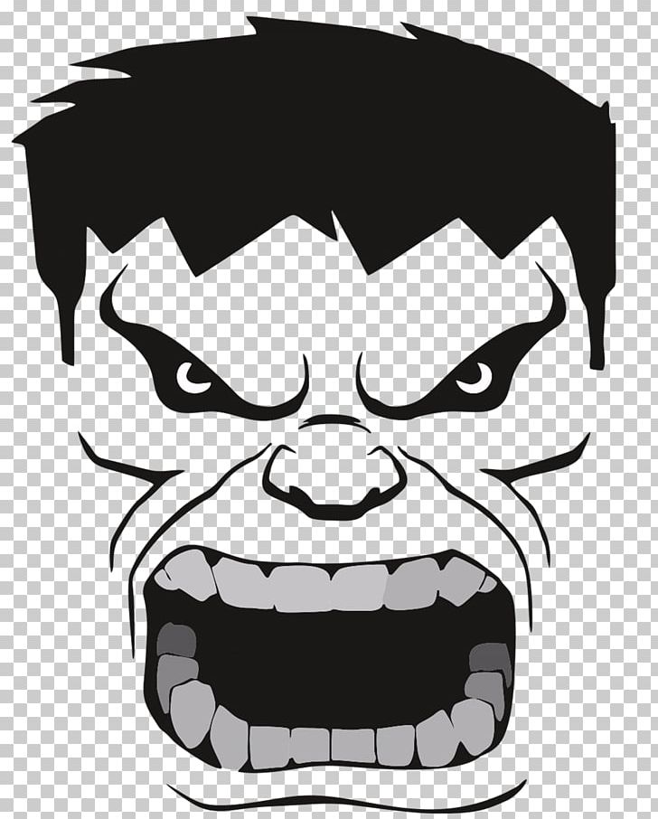 Hulk Wall Decal YouTube Sticker PNG, Clipart, Art, Artwork, Black, Black And White, Comic Free PNG Download