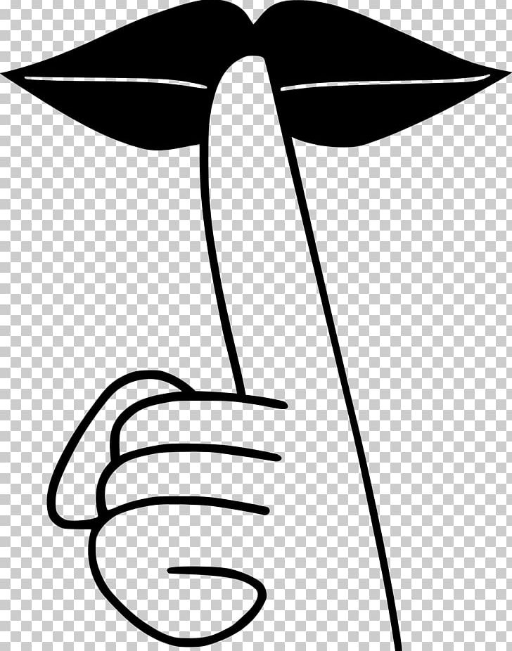 Shhh PNG, Clipart, Area, Artwork, Beak, Black, Black And White Free PNG Download