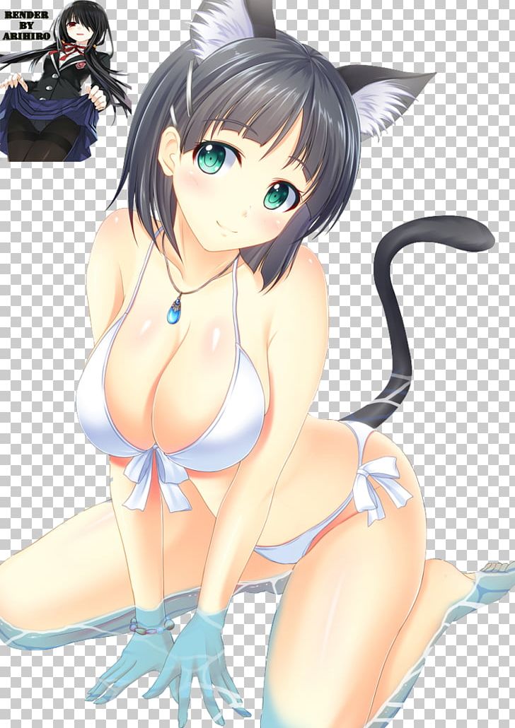 Catgirl Swimsuit MyAnimeList Ecchi Bikini PNG Clipart Anime