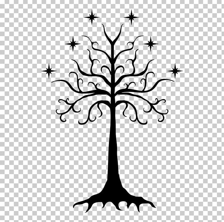 Lego The Lord Of The Rings White Tree Of Gondor PNG, Clipart, Artwork, Black And White, Branch, Drawing, Flora Free PNG Download