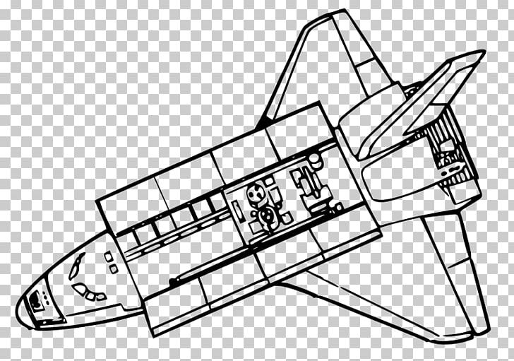 Space Shuttle PNG, Clipart, Airplane, Angle, Area, Artwork, Black And White Free PNG Download