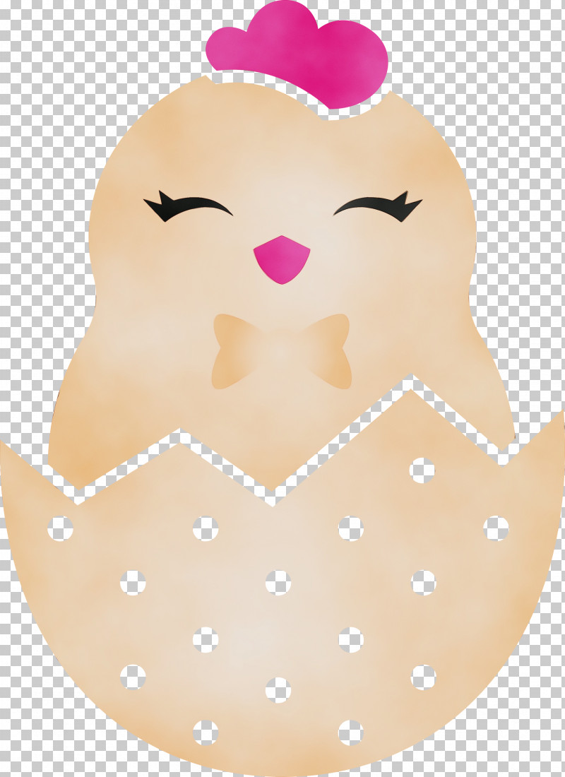 Polka Dot PNG, Clipart, Adorable Chick, Chick In Eggshell, Easter Day, Paint, Pink Free PNG Download