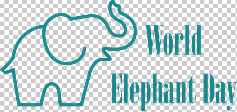 World Elephant Day Elephant Day PNG, Clipart, Behavior, Human, Joint, Logo, Meter Free PNG Download