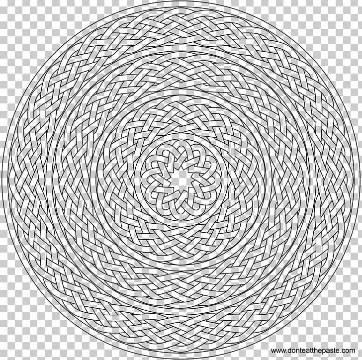 Coloring Book Mandala Adult Doodle Pattern PNG, Clipart, Adult, Area, Black And White, Book, Celtic Knot Free PNG Download