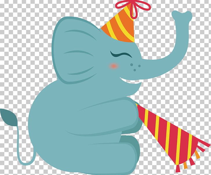 Lovely Blue Elephant PNG, Clipart, Art, Birthday, Blue, Blue Elephant, Cartoon Free PNG Download