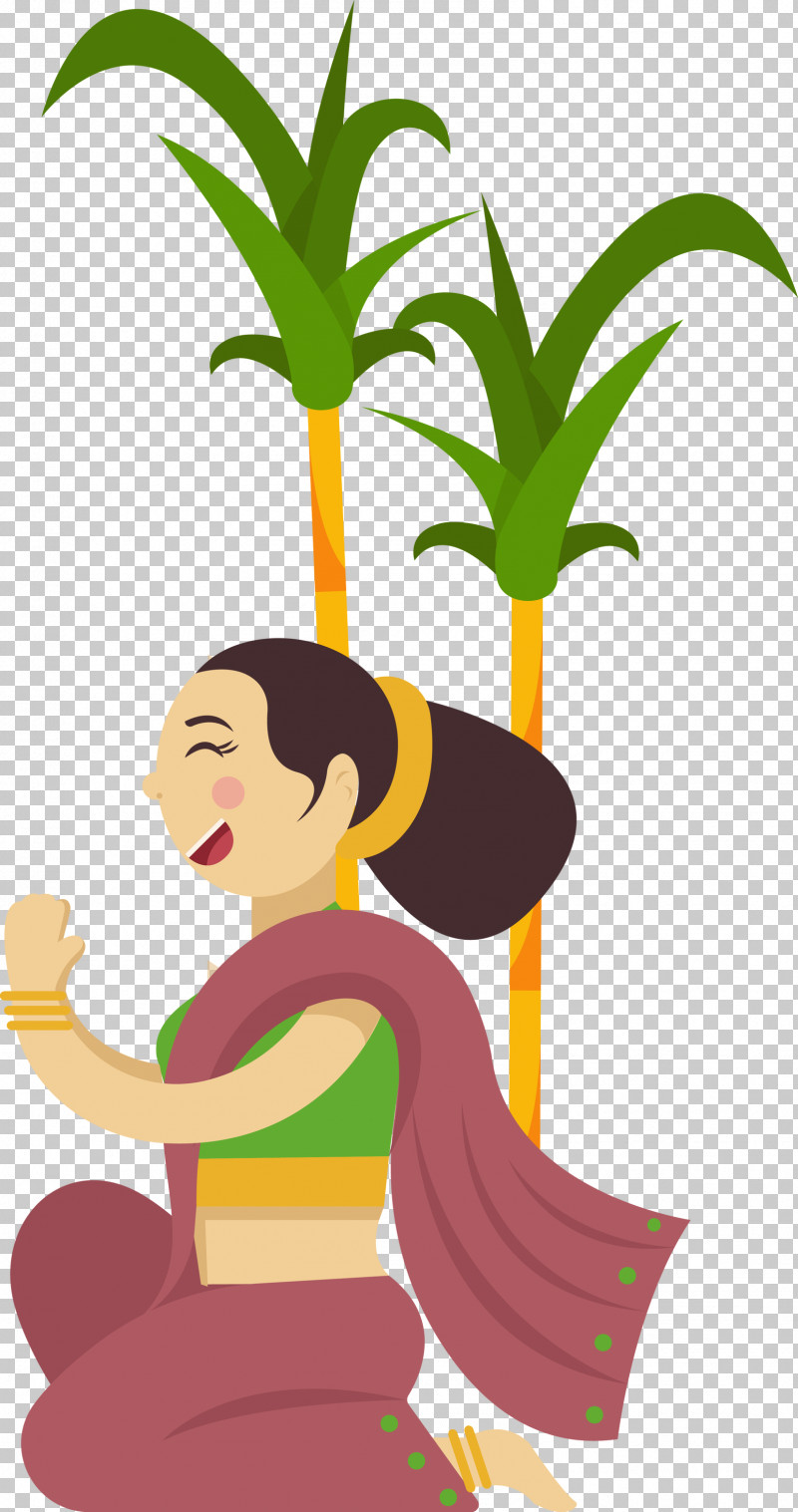 Pongal PNG, Clipart, Biology, Cartoon, Character, Character Created By,  Happiness Free PNG Download