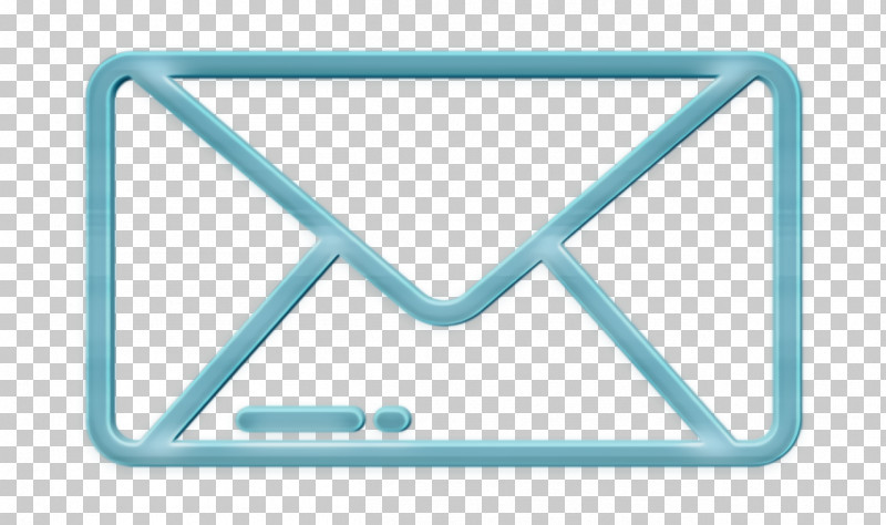 UI Icon Mail Icon PNG, Clipart, Aqua, Line, Mail Icon, Symbol, Triangle Free PNG Download