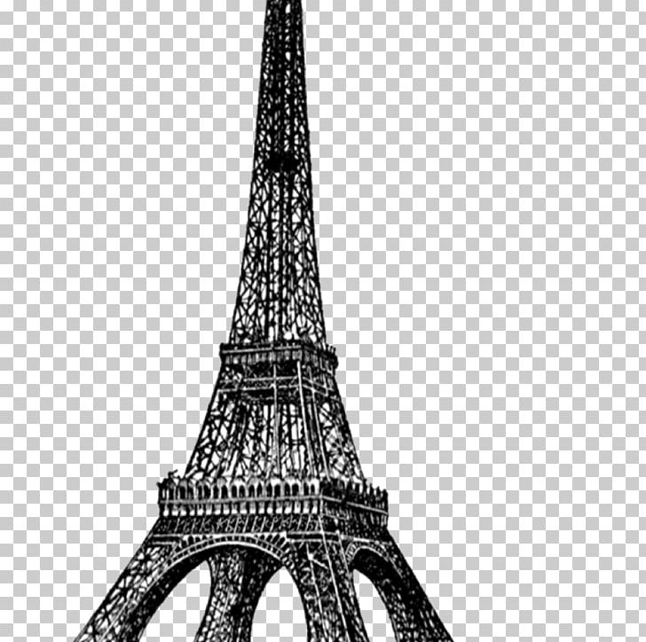 Eiffel Tower Portable Network Graphics Champ De Mars PNG, Clipart, Black And White, Champ De Mars, Drawing, Eiffel Tower, Landmark Free PNG Download