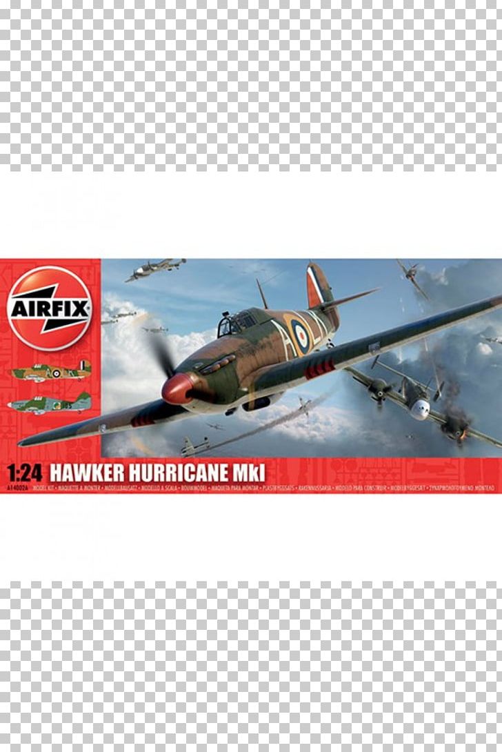 Hawker Hurricane Hawker Typhoon Supermarine Spitfire Hurricane MkI 1:24 Scale PNG, Clipart, 124 Scale, Aircraft, Airfix, Air Force, Airplane Free PNG Download