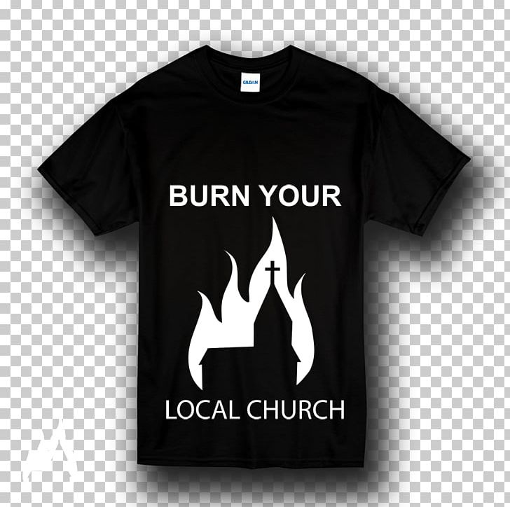Long-sleeved T-shirt Hoodie Christian Church PNG, Clipart, Black, Black And White, Brand, Burning Notes, Burzum Free PNG Download