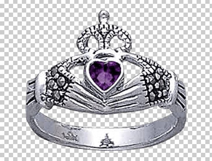 Claddagh Ring Amethyst Jewellery Marcasite PNG, Clipart, Amethyst, Body Jewellery, Body Jewelry, Claddagh Ring, Diamond Free PNG Download