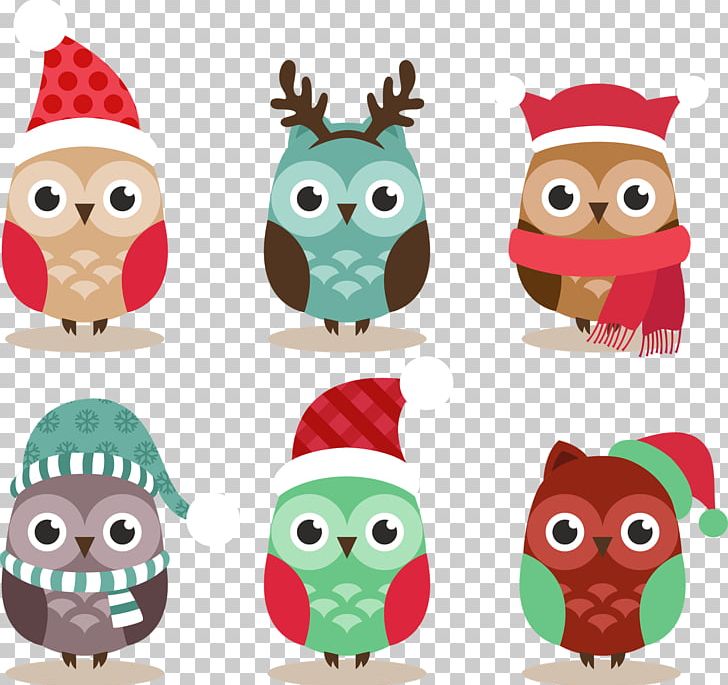 Baby Owls Christmas PNG, Clipart, Animal Figure, Animals, Baby Owls, Beak, Bird Free PNG Download
