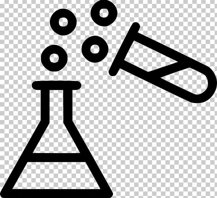 Computer Icons Chemistry Laboratory Flasks Chemical Reaction PNG, Clipart, Angle, Area, Beaker, Black And White, Chemical Reaction Free PNG Download