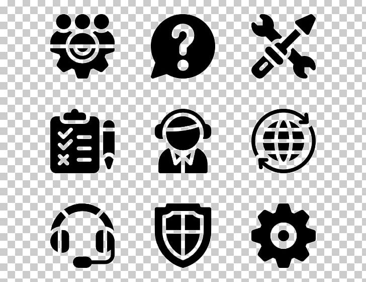 Computer Icons Computer Software Technical Support Logo PNG, Clipart, Black, Black And White, Brand, Circle, Computer Icons Free PNG Download