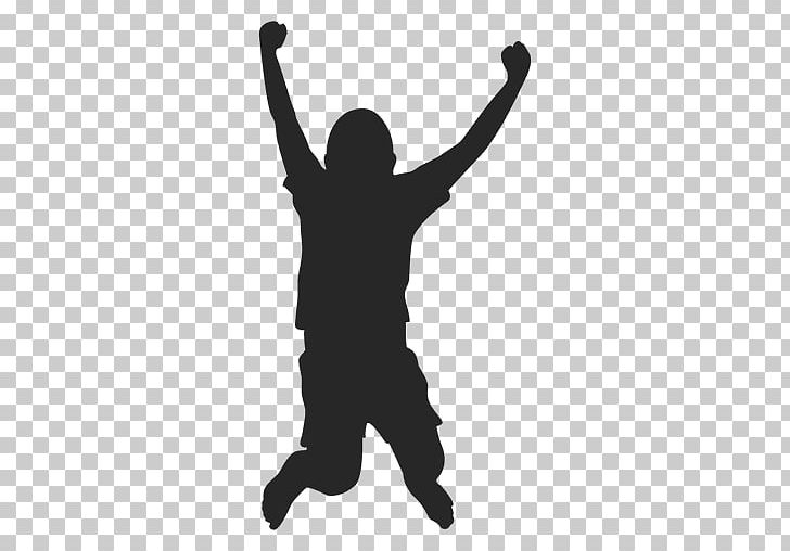 Jumping Child Silhouette PNG, Clipart, Adult, Arm, Black And White, Boy, Cartoon Free PNG Download