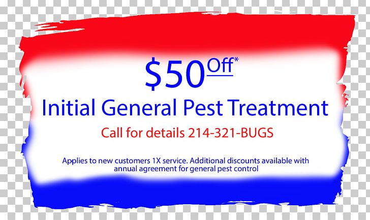 Logo Pest Control Brand Line PNG, Clipart, Area, Banner, Blue, Brand, Coupon Free PNG Download
