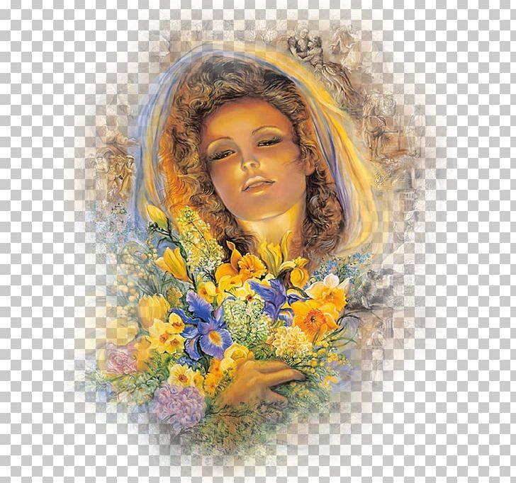 Josephine Wall Floral Design Nature's Whispers Art Fantasy PNG, Clipart,  Free PNG Download