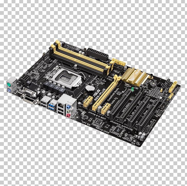LGA 1150 Motherboard ASUS B85-PLUS DDR3 SDRAM PNG, Clipart, Asus, Atx, Central Processing Unit, Computer Component, Computer Hardware Free PNG Download