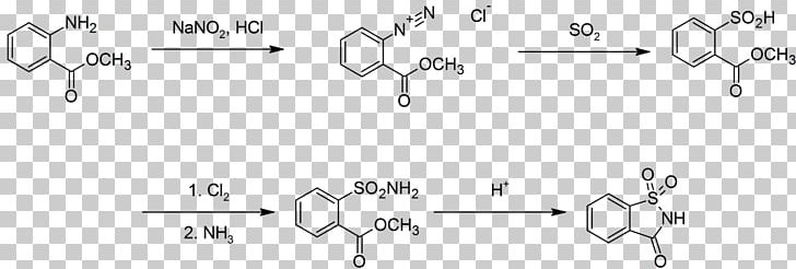 Saccharin Chemical Synthesis Molecule Chemistry Gaylord Chemical Corporation PNG, Clipart, Acid, Ammonia, Angle, Area, Auto Part Free PNG Download