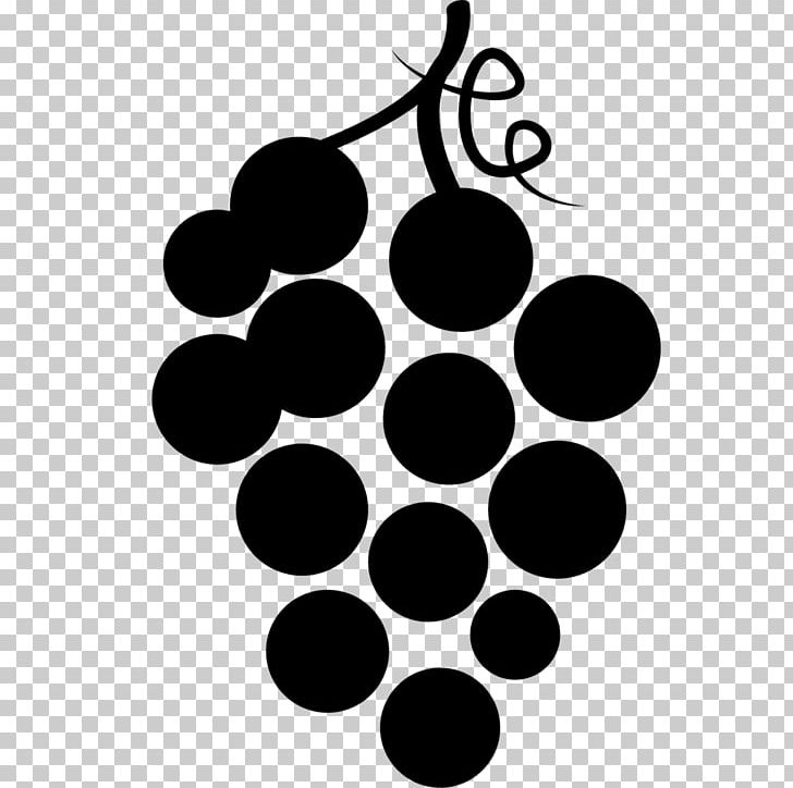 Common Grape Vine Wine Computer Icons PNG, Clipart, Black, Black And White, Circle, Common Grape Vine, Computer Icons Free PNG Download