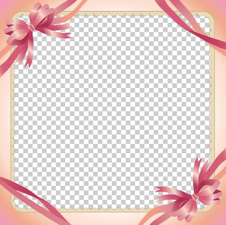 Pink Ribbon PNG, Clipart, Adobe Illustrator, Border Frame, Certificate Border, Clip, Floral Border Free PNG Download