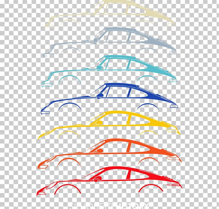 Porsche 911 GT3 Porsche 930 Sports Car PNG, Clipart, Angle, Area, Car, Graphic Design, Line Free PNG Download