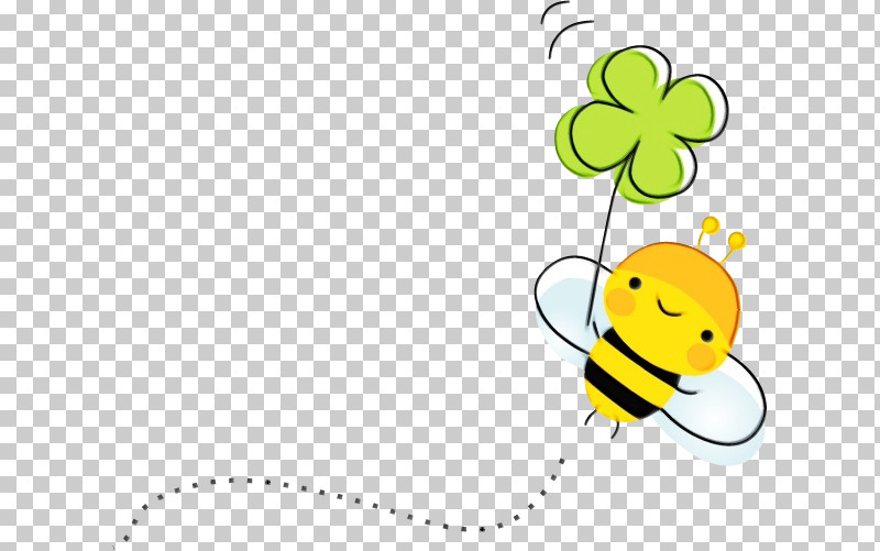 Plant Stem Smiley Insect Flower Leaf PNG, Clipart, Flower, Insect, Leaf, Line, Paint Free PNG Download