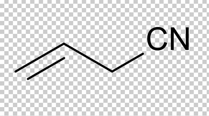 Allyl Cyanide Structural Formula Chemical Synthesis Chloride Chlorobenzene PNG, Clipart, Angle, Area, Benzene, Benzotrichloride, Black Free PNG Download