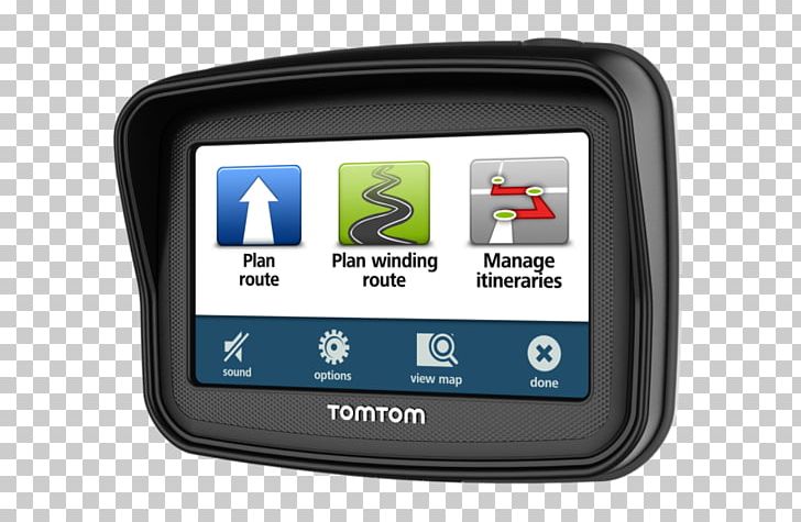 GPS Navigation Systems TomTom Motorcycle Car PNG, Clipart, Brand, Car, Communication, Electronic Device, Electronics Free PNG Download