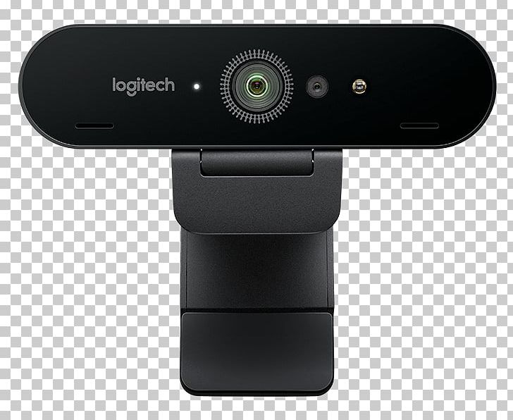 Logitech BRIO 4K Ultra HD Webcam Ultra-high-definition Television 4K Resolution Camera PNG, Clipart, 1080p, Came, Camera Accessory, Camera Lens, Cameras Optics Free PNG Download