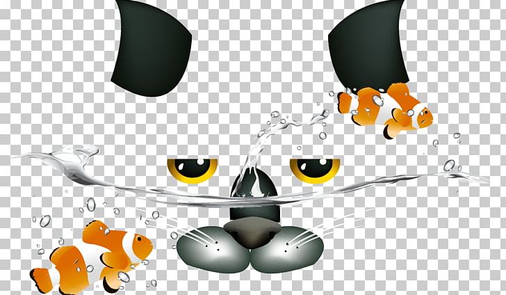 Painted Cats And Goldfish PNG, Clipart, Animal, Aquarium, Artistic Paint, Brand, Cartoon Free PNG Download