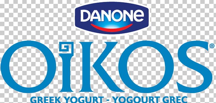 Danone Oikos Logo Yoghurt PNG, Clipart, Activia, Area, Blue, Brand, Business Free PNG Download