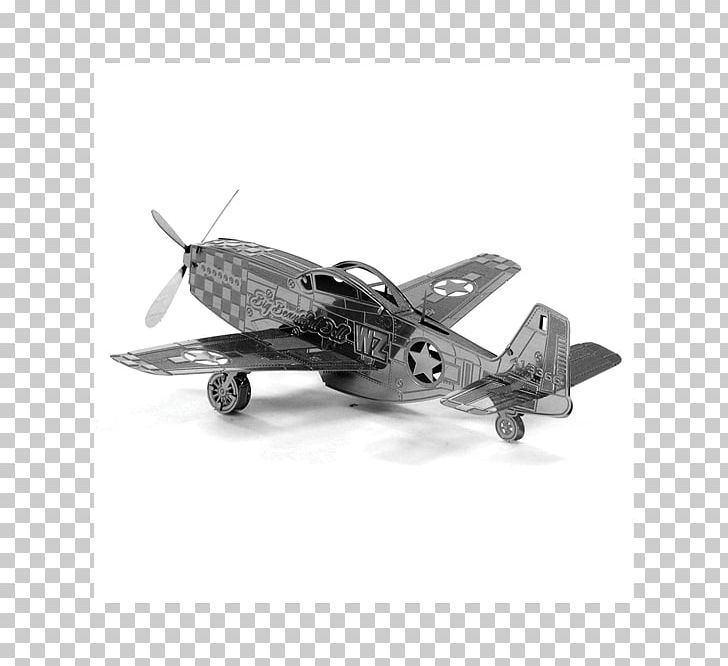 North American P-51 Mustang Airplane Aircraft P-51B Metal PNG, Clipart, Aircraft, Airplane, Aviation, Black And White, Fighter Aircraft Free PNG Download