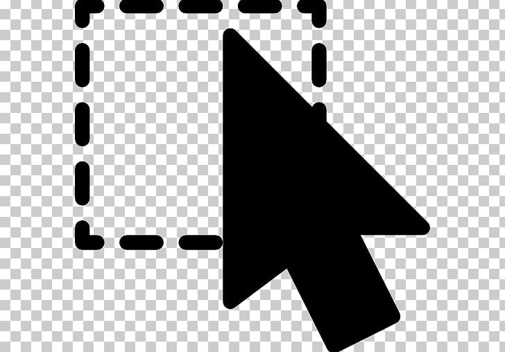 Cursor Pointer Computer Icons PNG, Clipart, Angle, Arrow, Black, Black And White, Computer Icons Free PNG Download