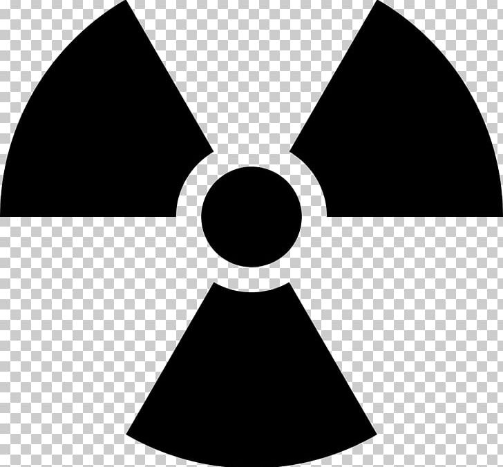 Radioactive Decay Radiation Hazard Symbol Trefoil Biological Hazard PNG, Clipart, Angle, Biological Hazard, Black, Black And White, Circle Free PNG Download