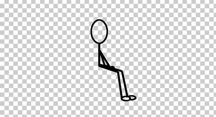 Sitting Stick Man transparent PNG - StickPNG