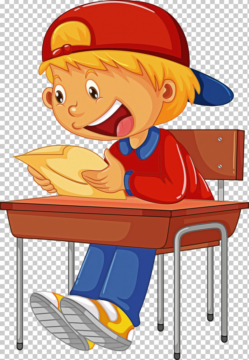 Boy Classroom School Desk PNG, Clipart, Boy, Cartoon, Classroom, Examination Paper, Job Free PNG Download