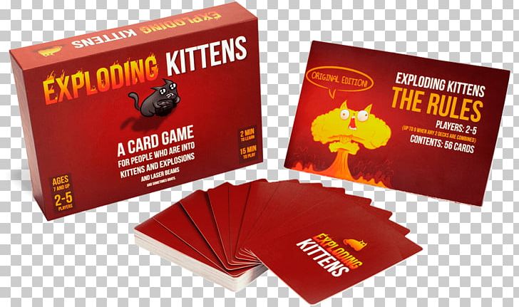 Exploding Kittens Fluxx Card Game Playing Card Board Game PNG, Clipart, Animals, Board Game, Brand, Card, Card Game Free PNG Download